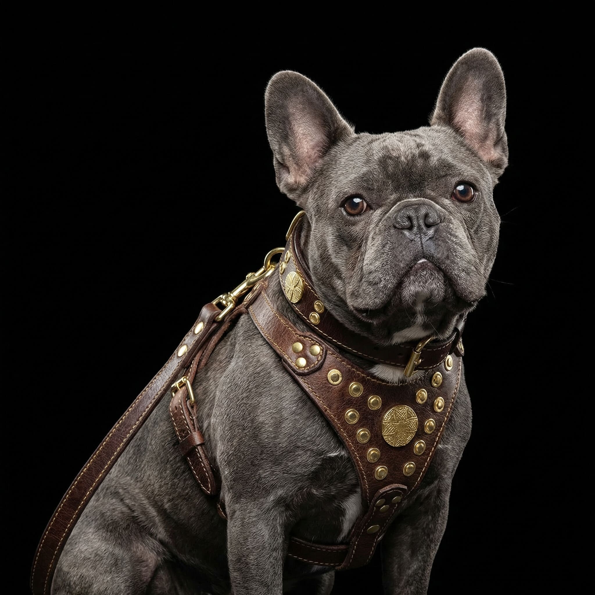The "Maximus" Brown leash